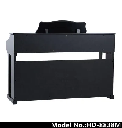 SPYKER piano !  88 Key touch sensitive electric digital piano black color HD-8838M