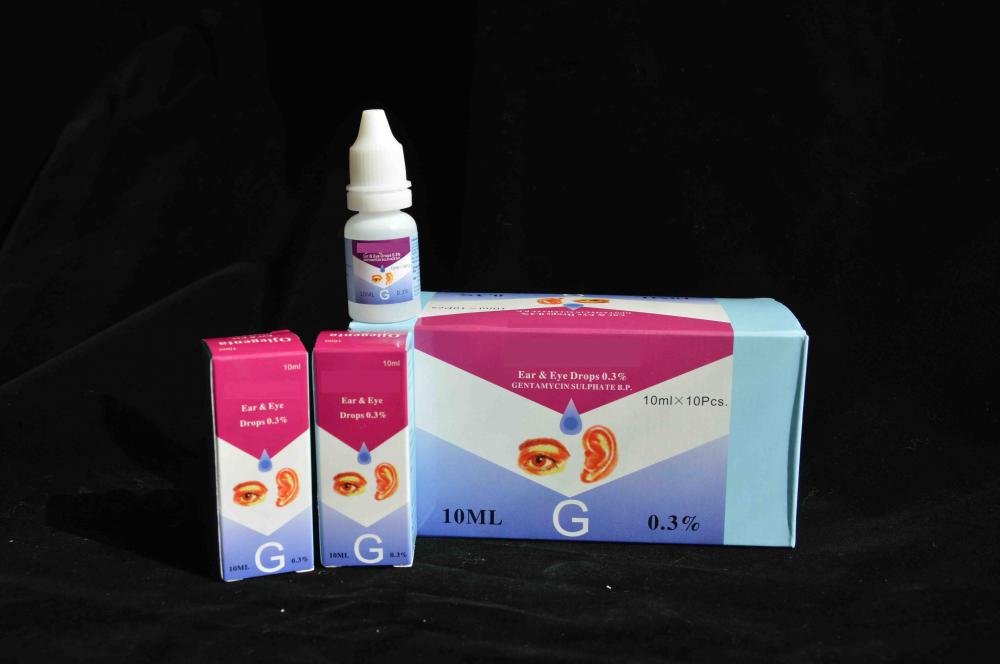 Gentamicin Ear/Eye Drops BP 0.4/10ml China Manufacturer