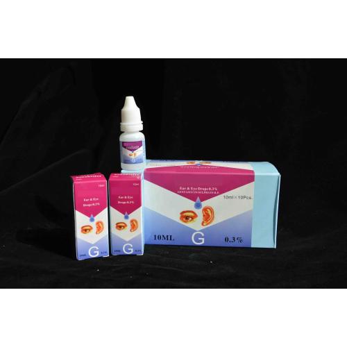 Gentamicin Ear/Eye Drops BP 0.3/10ml China Manufacturer
