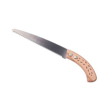 10.5-inch Wooden Handle Three Tooth Pruning Saw for Gardening and Camping