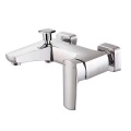 Sanitary Ware Single Handle Chrome Bathroom Brass Wash Basin Mixer Faucets Water Tap