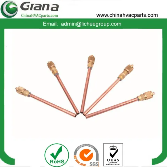 1/4" refrigeration charging valve access valve