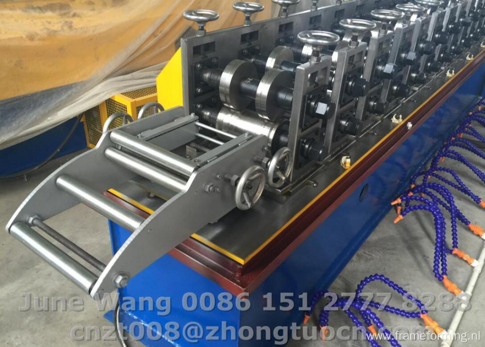 Galvanized steel strut channel making machine