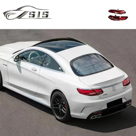 LED Back Lamp for S-Class Coupe C217 S400 S500 S450 S65 S63 Tail Lights - Red Color