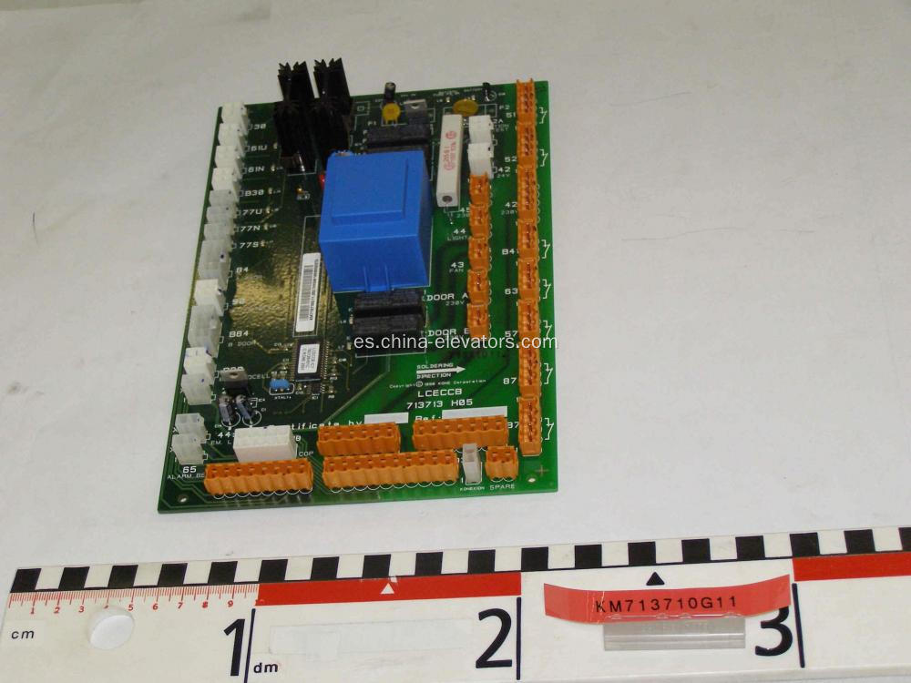 KM713710G11 Tablero LCECCB para ascensores Kone