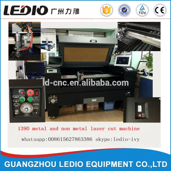 guangzhou ledio company laser cnc machine steel and no steel plywood laser cutting machine MDF acrylic laser cutting machine