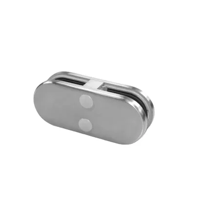 Zinc alloy glass door clamp for glass frame