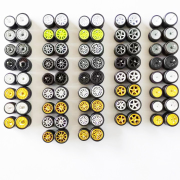 1/64 Alloy Car Wheels 11mm 13mm 14.7mm for Hot Wheel Models