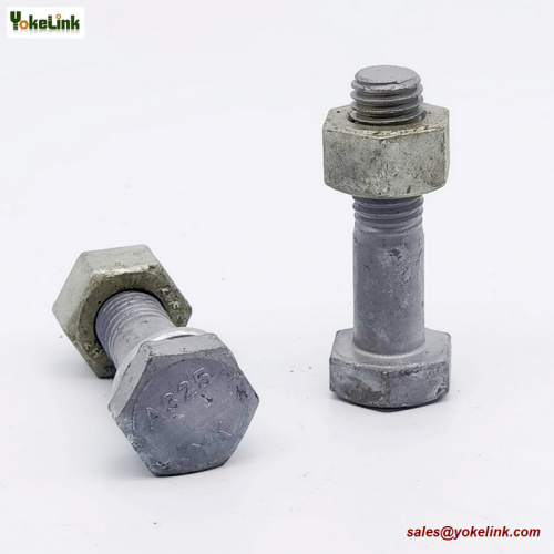 5/8" ASTM A325 Hex Bolt with DH Nut