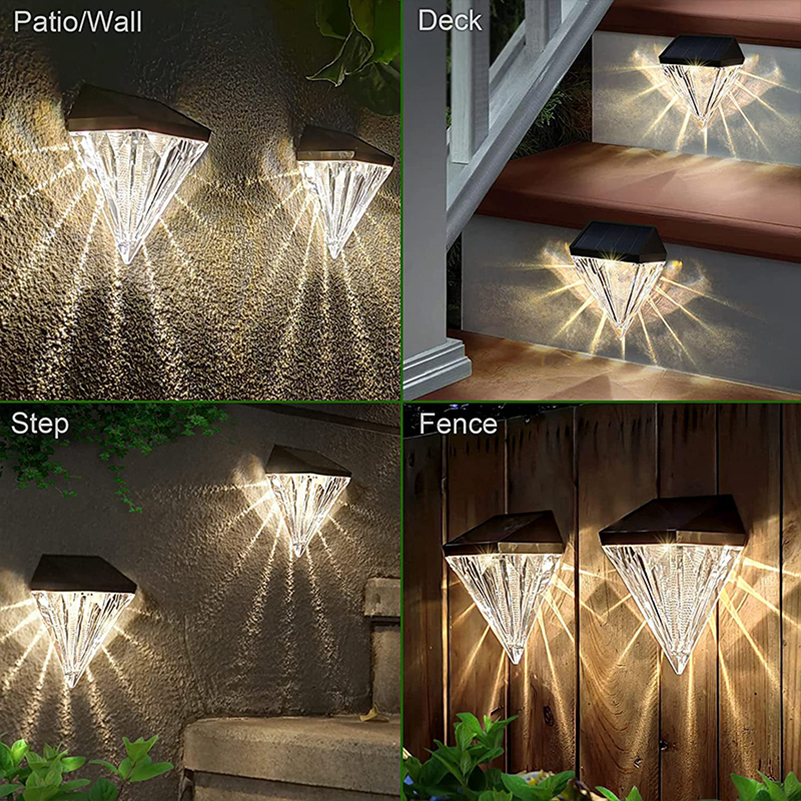 Led Solar Diamond Light Garden