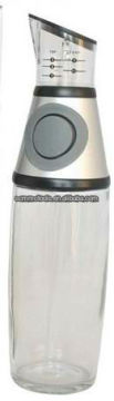 Glass oil and vinegar dispenser