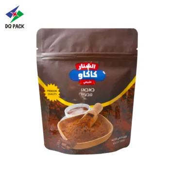 DQ PACK Flexible Packaging High Quality Matt printing Coffee Packing Bag