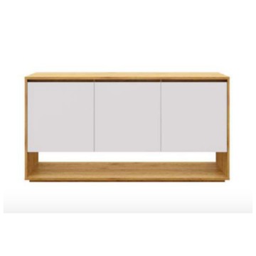 Pintu Putih Modern &amp; Koleksi Furnitur Bufet Kayu Alami