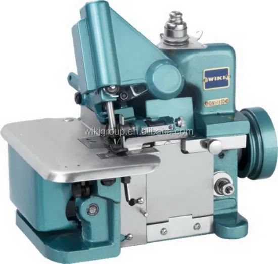 Domestic Medium Speed Household Overlock Sewing Machine with Motor for Home Use