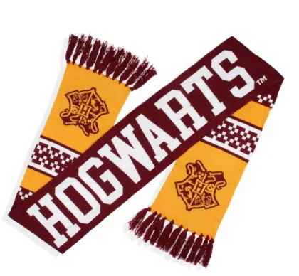 Fans scarf winter Warm Knit Scarf With Tassel