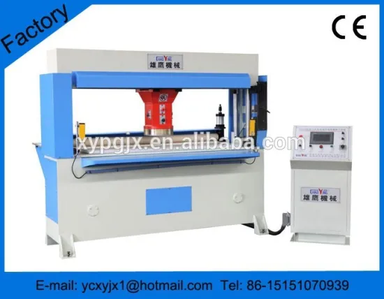 automatic CNC leather cutting machine/leather cutting press machine price
