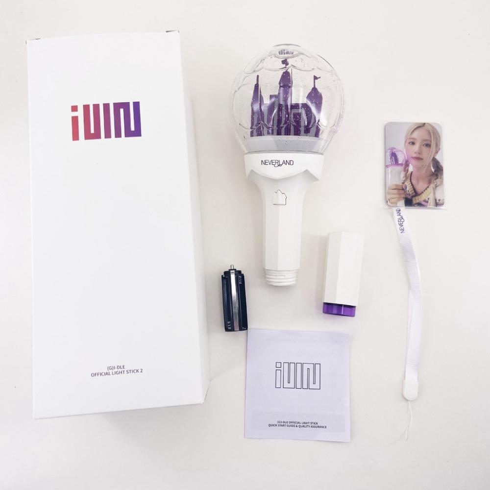 K-POP (G) I-DLE official lightstick ver 2.0 Concierto Hiphop Fiesta Flash Fluorescente