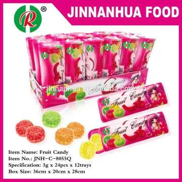 sweet fruity soft candy
