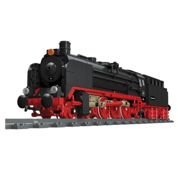 JIESTAR 59004 BR01: Steam Train Building Brick Toy - A DIY Educational Model Building Block Set for Children