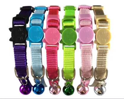 Custom brand label classic printed pattern dog collar