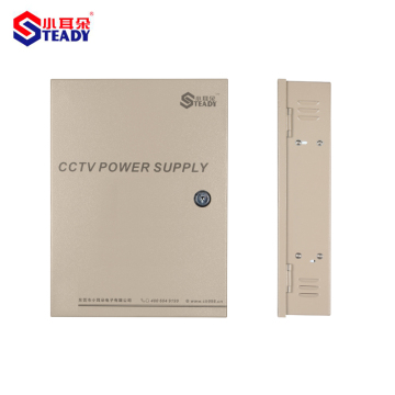 8 Channel output Boxed Power Supply 24VAC 250W for CCTV Cameras