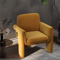 Italian light luxury single sofa chair simple creative