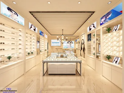 Custom Optical Shop Displays Optics Shop Cabinets