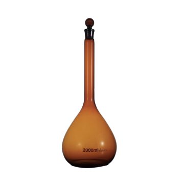Wholesale Amber Glass Volumetric Flask 2000ml Class A