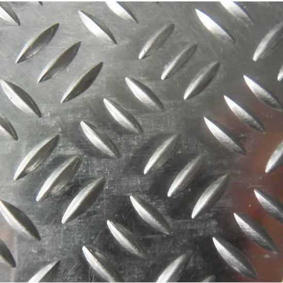 Excellent rust resistance Aluminium Chequered Plate metal