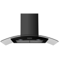 90cm Curved Push Button Chimney Cooker Hood