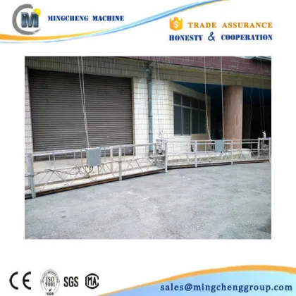 versatile safety rope steel cradle with electric box