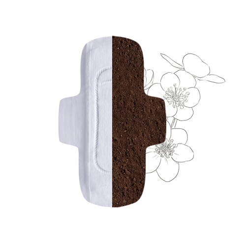100% Organic Cotton degradable Sanitary Pads