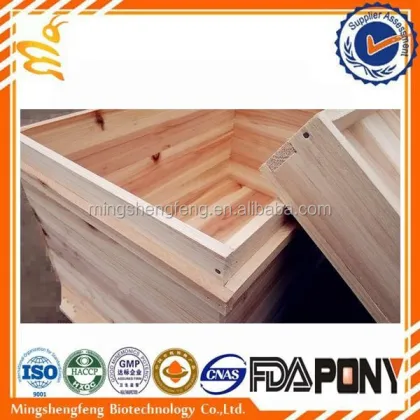 8 Frames Langstroth Bee hive Two Layer Hive