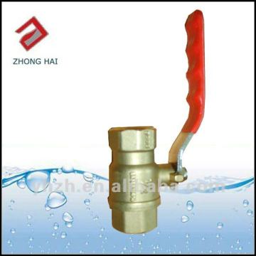 Forged Brass Ball Valve Nickel Plated Lever Handle