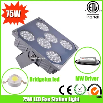 75W led gas station light
