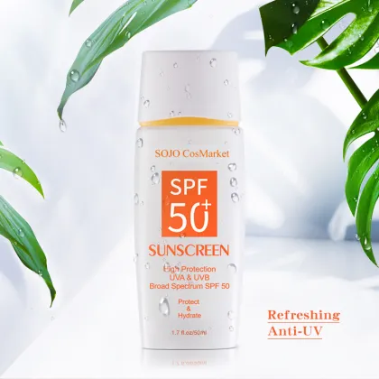 OBM/OEM/ODM Sun cream SPF 50 protection for face