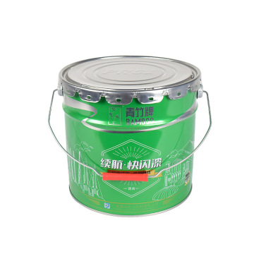 6 Liter Reusable Paint Can - Chemical Bucket with Lid and Handle
