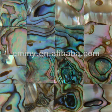 Abalone shell mosaic tiles