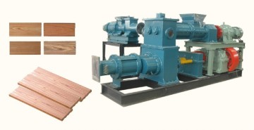 Wooden grain tile exturder