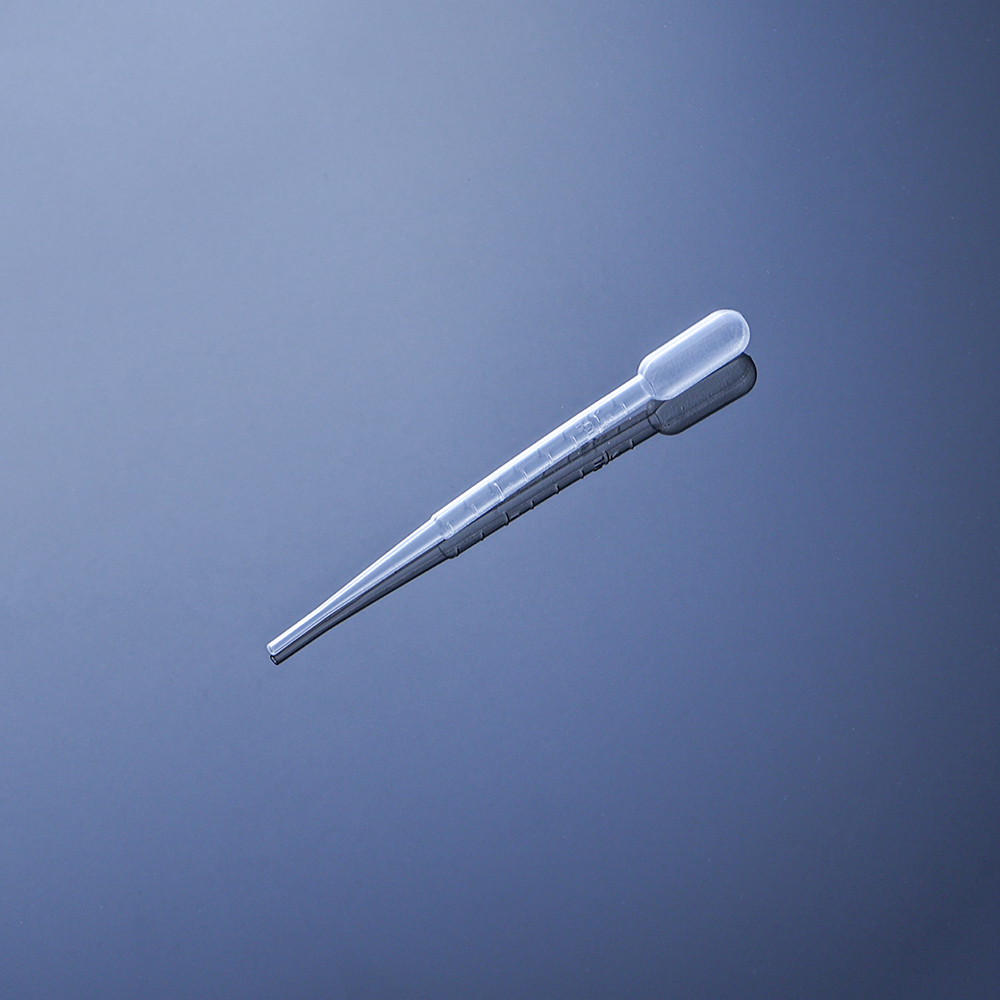 White 3ML Disposable Plastic Transfer Graduated Pipettes