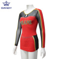 Mesh Sexy Long Sleeve Cheer Uniforms