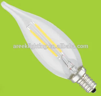 new design 3w led candle light e14 base installed in crystal lamp