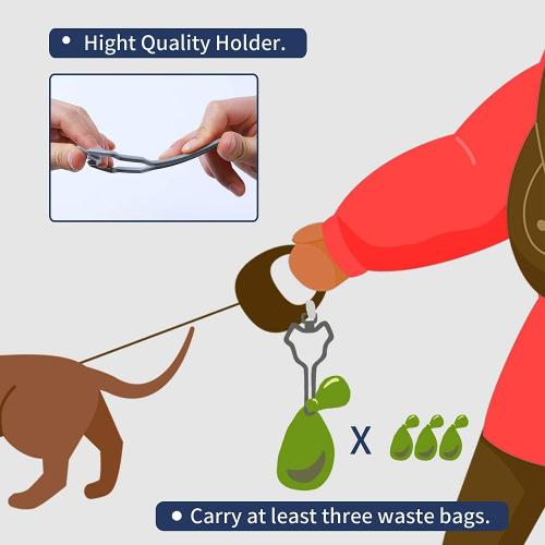 Dog Poop Bag Holder For Leash