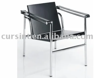 Le Corbusier LC1 Basculant Sling leather chair