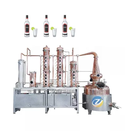 1000L Vodka Distillation Equipment - Vodka Distilling Machine