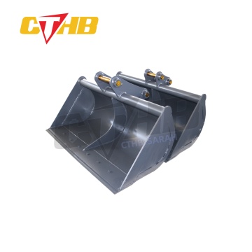 Q345B Excavator Cleaning Bucket 36 Inch Width Grade Bucket Without Teeth