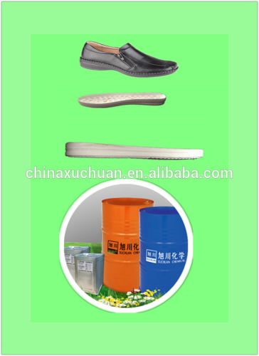 pu resin for shoe sole casual shoe and sport shoe sole XC8070/XC8016