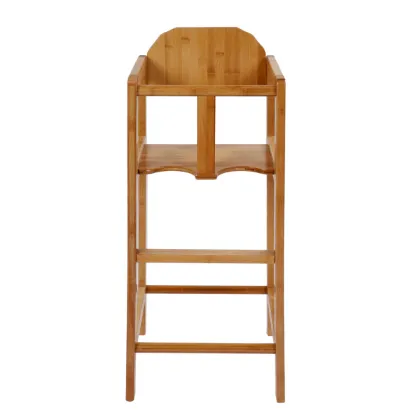 Safe Bamboo Baby Feeding Chair baby restaurant high chair baby chair