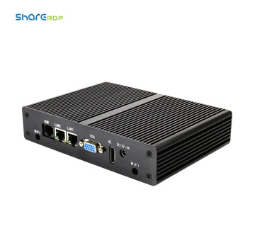 Professional Share Factory Stock PC Mini Barebone z PFSense, Dual Ethernet, Industrial Fanless Design, Linux OS i RS232 Obsługa zaawansowanych potrzeb obliczeniowych