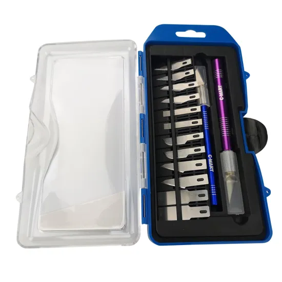 Professional 14-Piece Craft Knife Set: Precision Carving Knives for Detailed Work